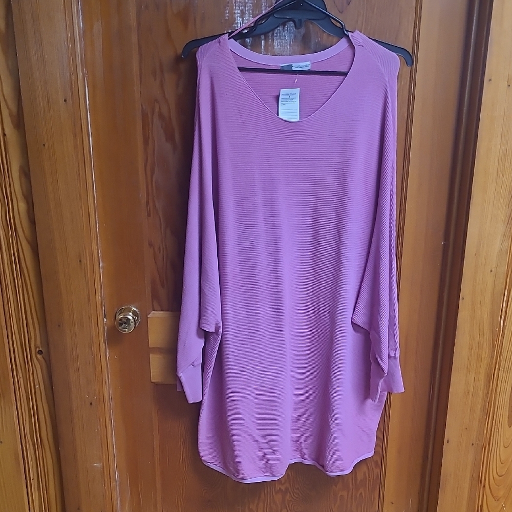 Chic Mauve Women's Tunic Top
